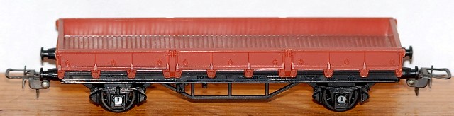 J6 40 HORNBY WAGON PLAT A RIDELLES BASSES J6 40